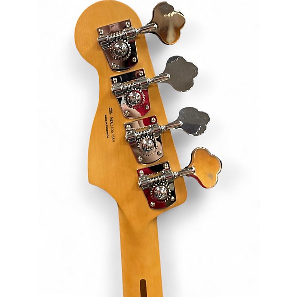 Used Fender PLAYER II PRECISION Hialeah Yellow Electric Bass Guitar