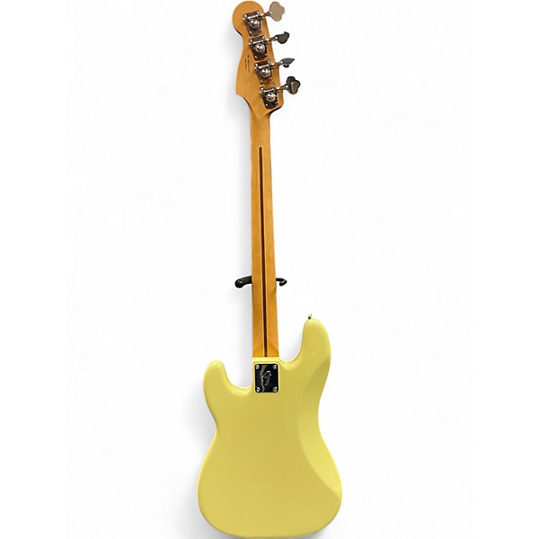 Used Fender PLAYER II PRECISION Hialeah Yellow Electric Bass Guitar