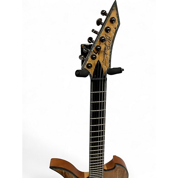 Used B.C. Rich Mockingbird Extreme Exotic with Evertune Spalted Maple Solid Body Electric Guitar