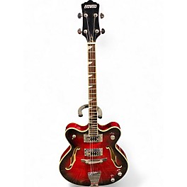Used Eastwood Classic Tenor 60's Reissue Crimson Red Burst Hollow Body Electric Guitar