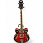 Used Eastwood Classic Tenor 60's Reissue Crimson Red Burst Hollow Body Electric Guitar thumbnail