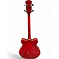 Used Eastwood Classic Tenor 60's Reissue Crimson Red Burst Hollow Body Electric Guitar
