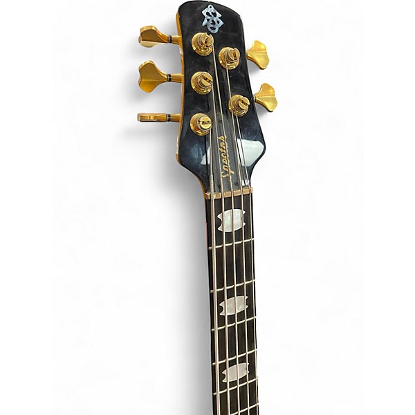 Used Spector Euro 5LT Tiger Eye Electric Bass Guitar