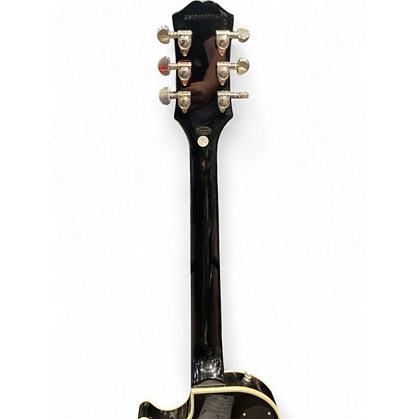 Used Epiphone Les Paul Custom silver burst Solid Body Electric Guitar