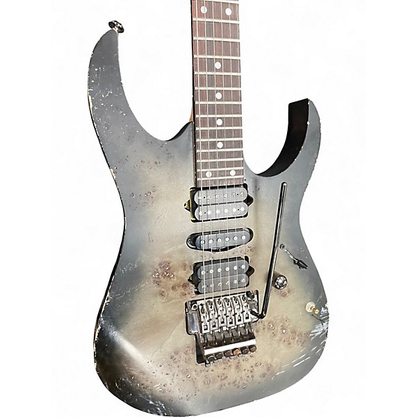 Used Ibanez RG657PB ANVIL GREYBURST Solid Body Electric Guitar