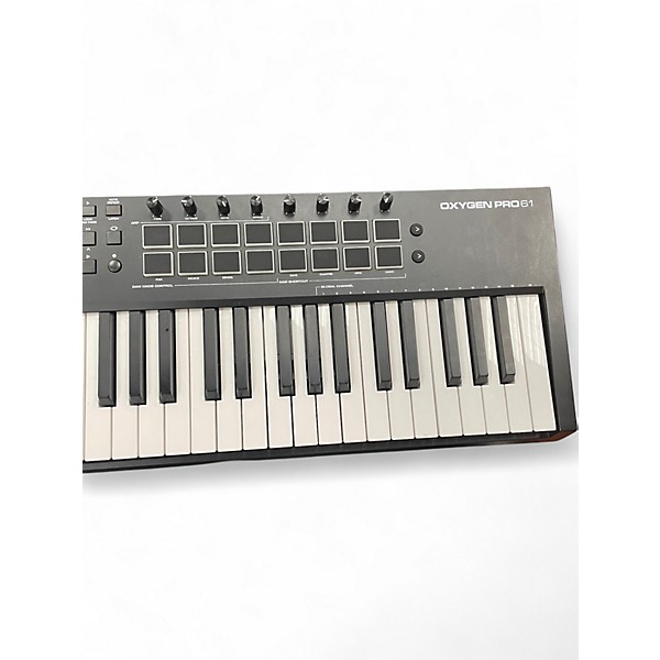 Used M-Audio Oxygen 61 Key MIDI Controller