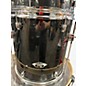 Used Pearl 5 Piece Export WITH HARDWARE Black Drum Kit