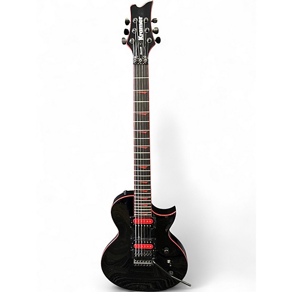 Used Kramer Assault Black Solid Body Electric Guitar
