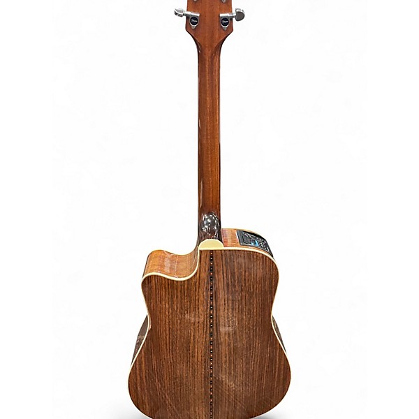 Used Takamine Fd360sc Natural Acoustic Electric Guitar