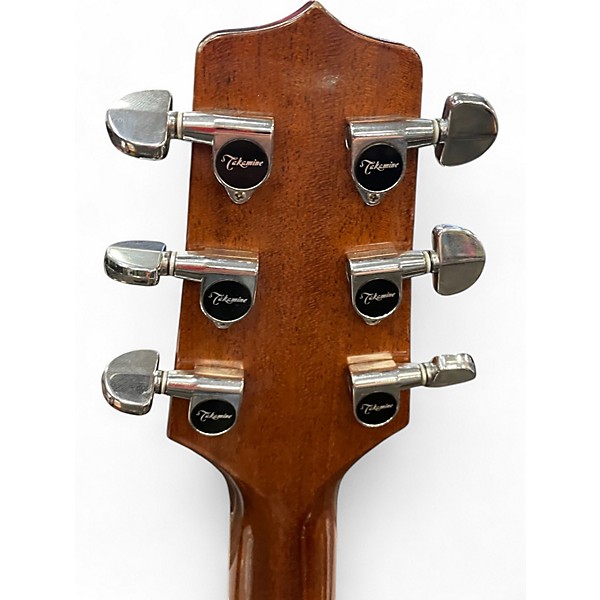 Used Takamine Fd360sc Natural Acoustic Electric Guitar