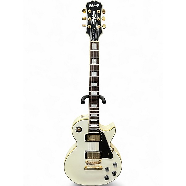 Used Epiphone Les Paul Custom Arctic White Solid Body Electric Guitar,Specials : American Fashion Style Bags On Sale Used Epiphone Les Paul Custom Arctic White Solid Body Electric Guitar,Specials : American Fashion Style Bags On Sale