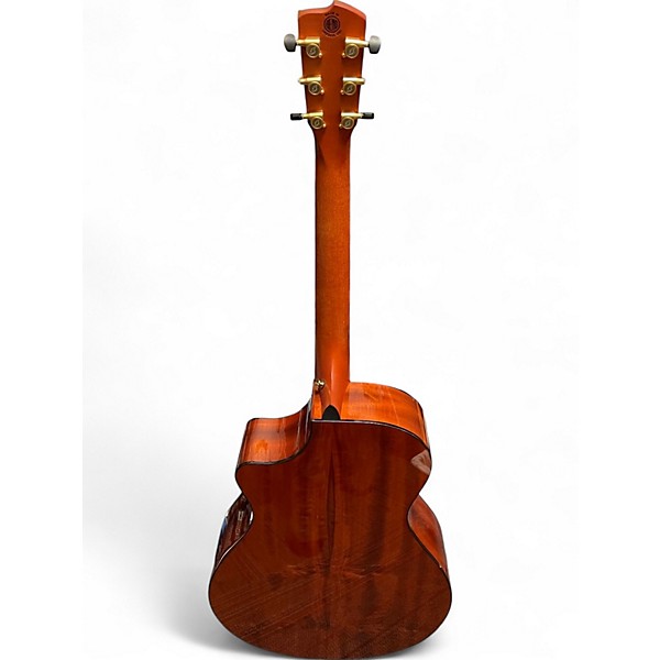 Used Breedlove Oregon Concerto CE Bourbon Acoustic Electric Guitar