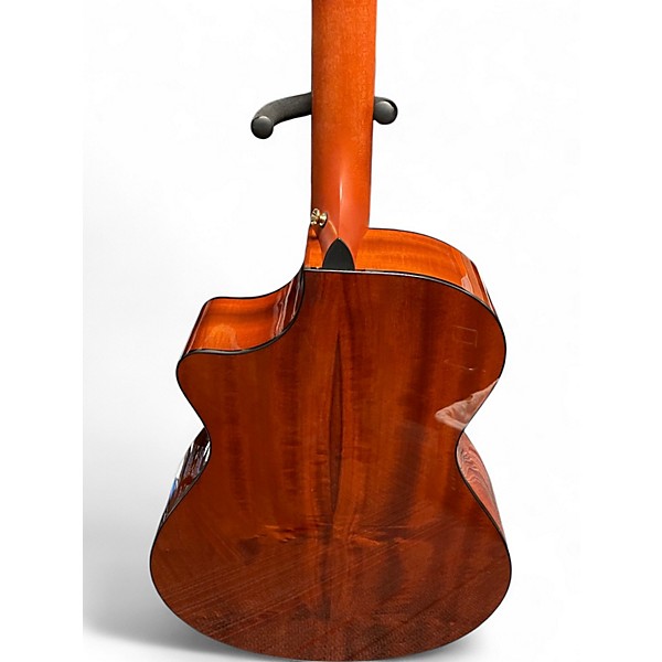 Used Breedlove Oregon Concerto CE Bourbon Acoustic Electric Guitar