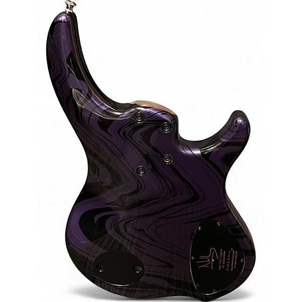 Used Dingwall NG3 Adam Nolly Getgood Signature Purple Swirl Electric Bass Guitar