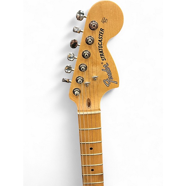 Used Fender American Performer Stratocaster SSS Red Solid Body Electric Guitar