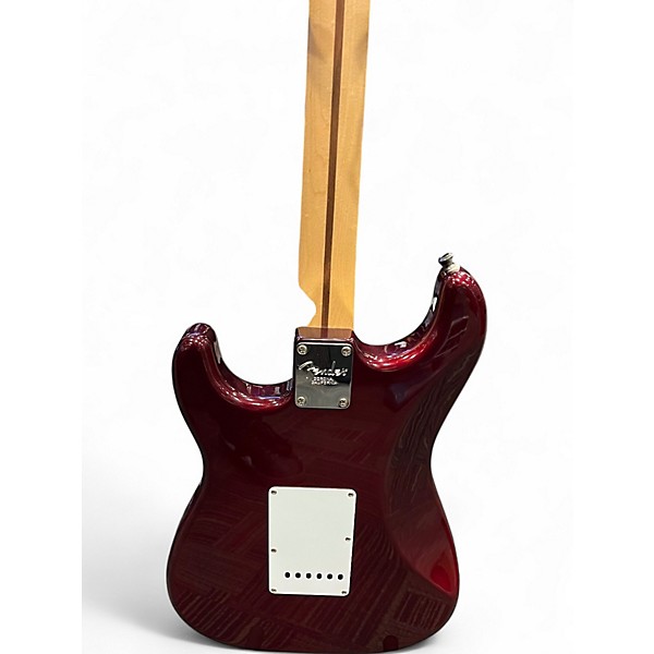 Used Fender American Performer Stratocaster SSS Red Solid Body Electric Guitar