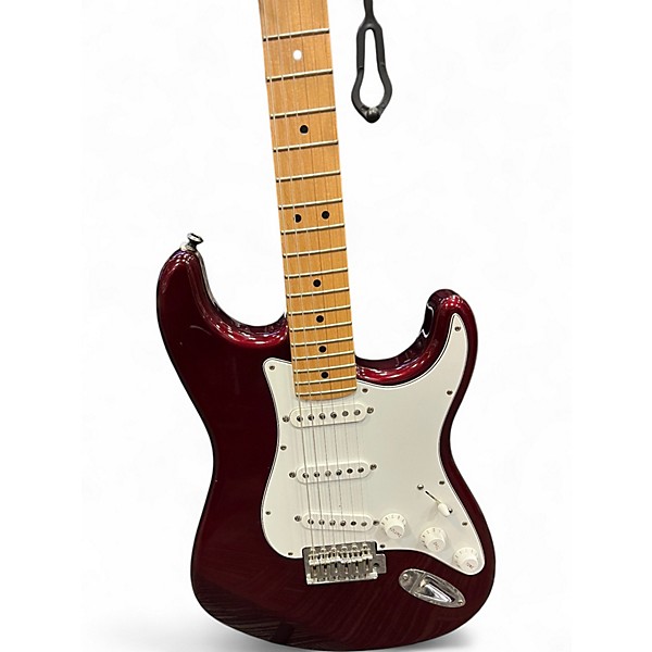 Used Fender American Performer Stratocaster SSS Red Solid Body Electric Guitar