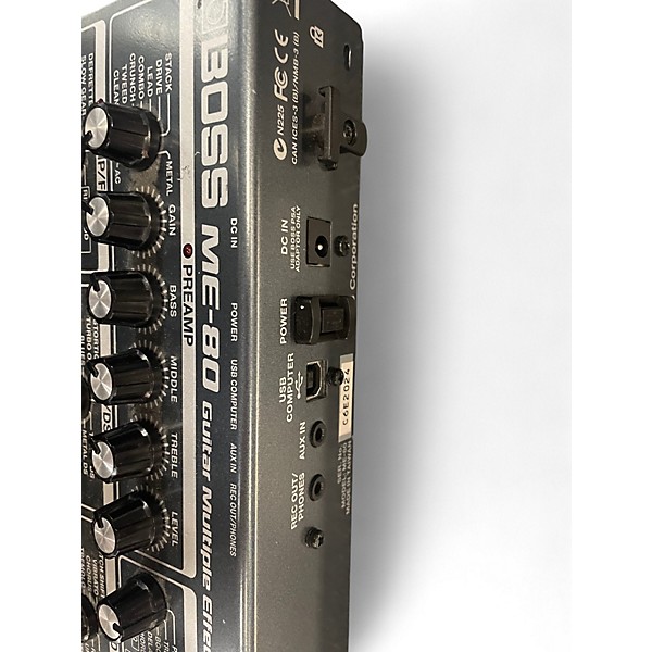 Used BOSS ME80 Guitar Multi Effect Processor