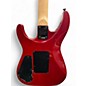Used Jackson JS34Q Dinky Trans Red Solid Body Electric Guitar