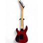 Used Jackson JS34Q Dinky Trans Red Solid Body Electric Guitar