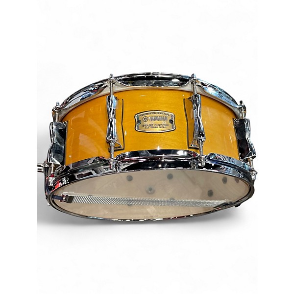 Used Yamaha 4.5X14 Stage Custom Snare Yellow Drum,New Products : American Fashion Style Bags On Sale