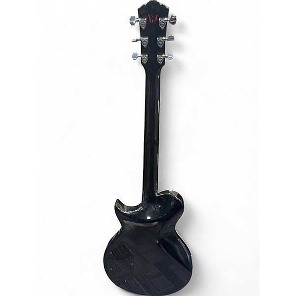 Used Yamaha Weddington Classic Black Sparkle Solid Body Electric Guitar
