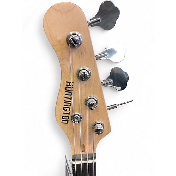 Used Huntington LH BASS Black Electric Bass Guitar