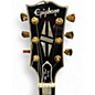 Used Epiphone Epiphone Les Paul Custom Electric Guitar - Ebony Black Solid Body Electric Guitar
