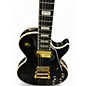 Used Epiphone Epiphone Les Paul Custom Electric Guitar - Ebony Black Solid Body Electric Guitar