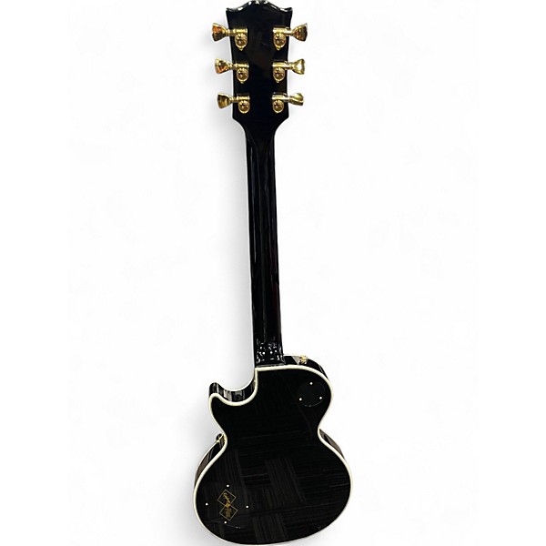 Used Epiphone Epiphone Les Paul Custom Electric Guitar - Ebony Black Solid Body Electric Guitar