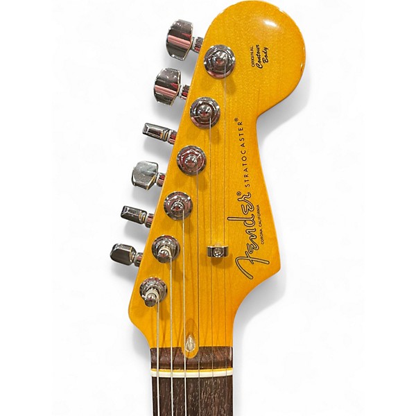 Used Fender American Professional II Stratocaster Thinline Vintage White Hollow Body Electric Guitar