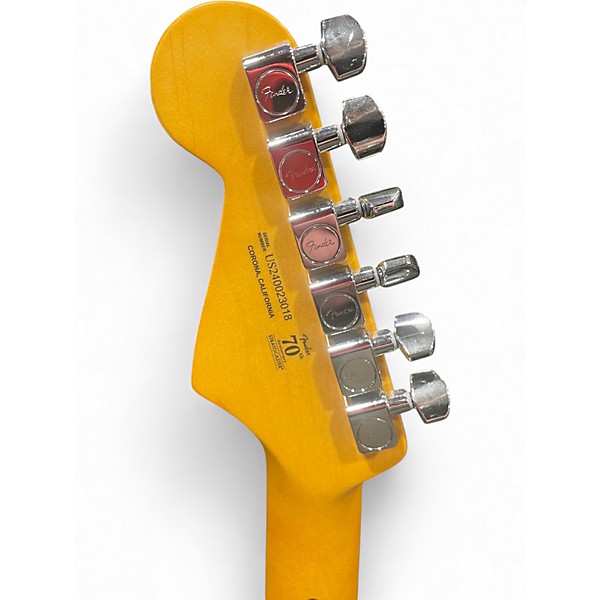 Used Fender American Professional II Stratocaster Thinline Vintage White Hollow Body Electric Guitar