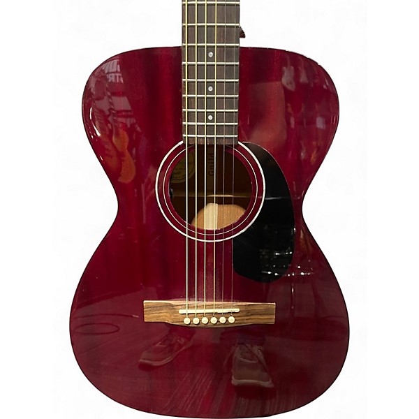 Used Guild M-120E Black Cherry Acoustic Electric Guitar