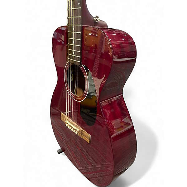 Used Guild M-120E Black Cherry Acoustic Electric Guitar