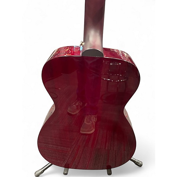 Used Guild M-120E Black Cherry Acoustic Electric Guitar