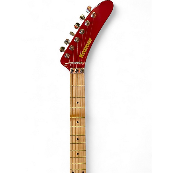 Used 2001 Kramer 1984 Musicyo Reissue Red Solid Body Electric Guitar