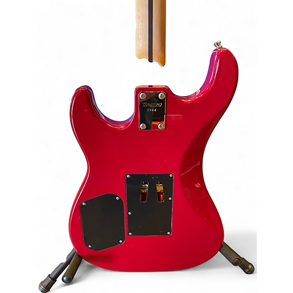 Used 2001 Kramer 1984 Musicyo Reissue Red Solid Body Electric Guitar