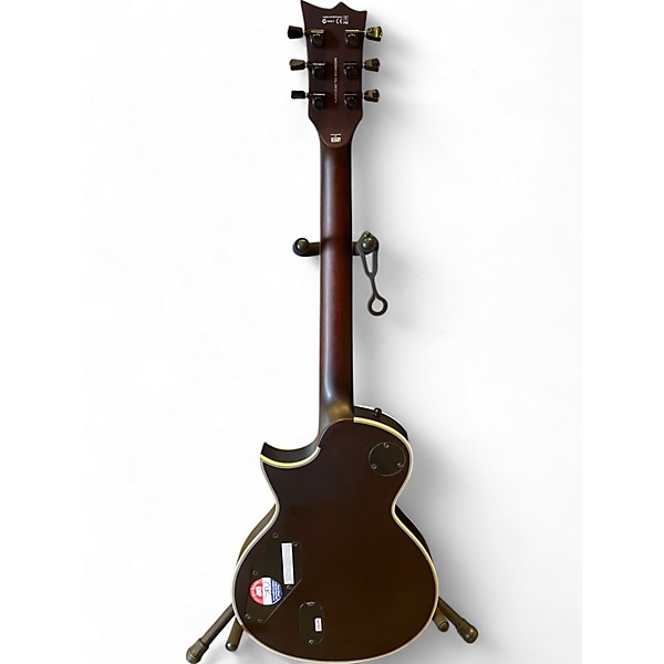 Used ESP LTD EC-1000T CTM Tobacco Sunburst Satin Solid Body Electric Guitar