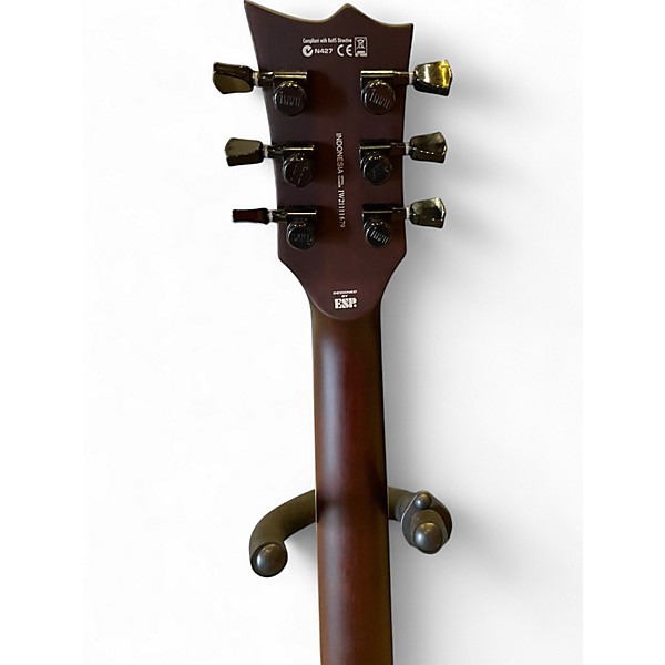 Used ESP LTD EC-1000T CTM Tobacco Sunburst Satin Solid Body Electric Guitar