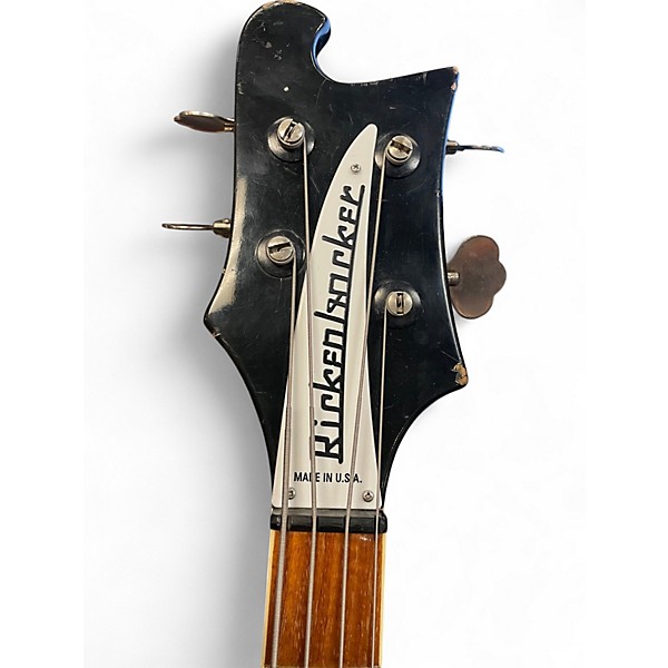 Vintage 1979 Rickenbacker 4001 Jetglo Electric Bass Guitar
