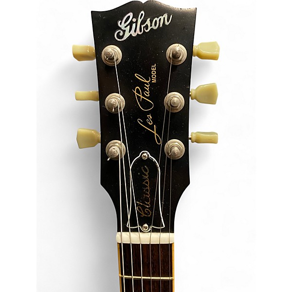 Used Gibson Les Paul Classic Antique Burst Solid Body Electric Guitar