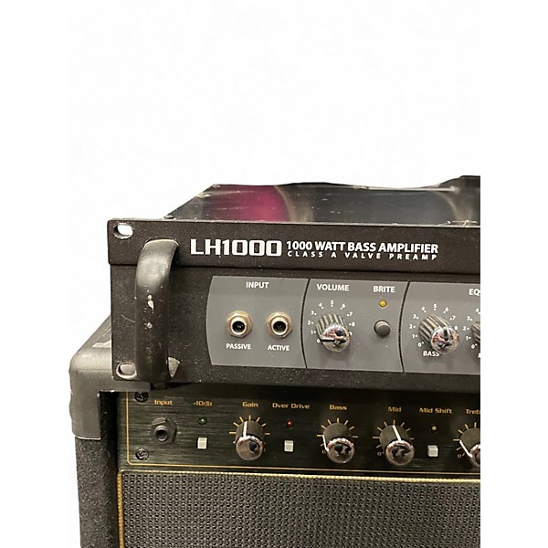 Used Hartke LH1000 1000W Bass Amp Head