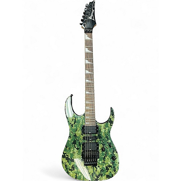 Used Ibanez RG370DXGP4 Digital Camo Solid Body Electric Guitar