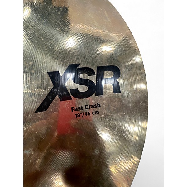 Used SABIAN 18in XSR Cymbal