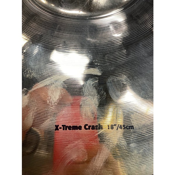 Used SABIAN 18in HHX Crash Cymbal