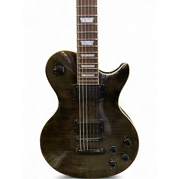 Used HardLuck Kings Bossman Black Solid Body Electric Guitar