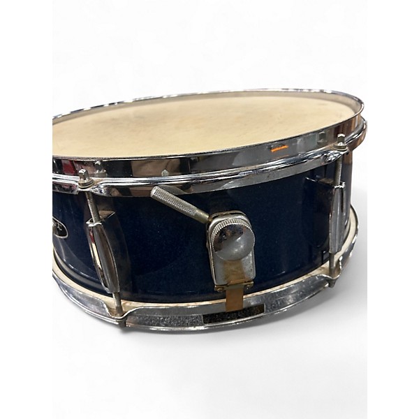Used 1970s Stewart snare blue sparkle Drum