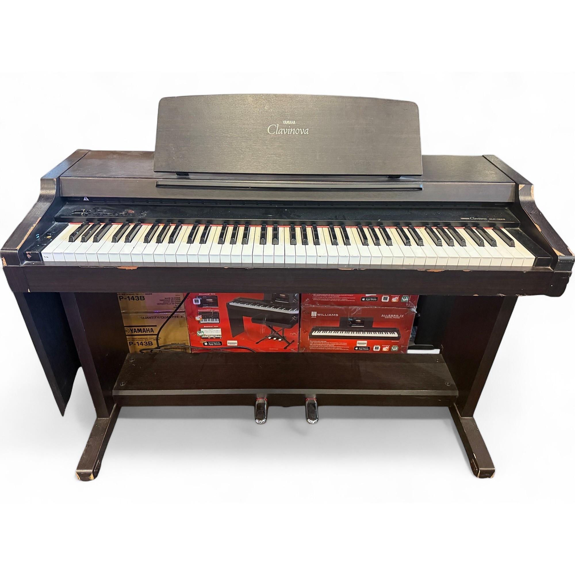 YAMAHA　Clavinova CLP-153 Used Yamaha CLP-152s Clavinova Digital Piano | Guitar Center