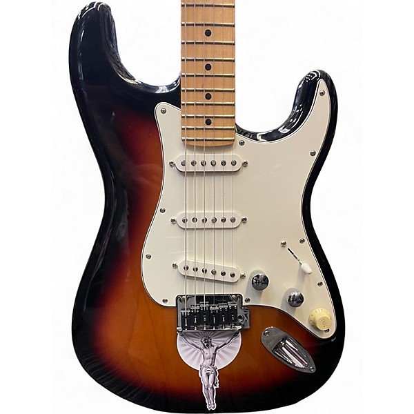 Used Fender Player Stratocaster 2 Color Sunburst Solid Body Electric Guitar