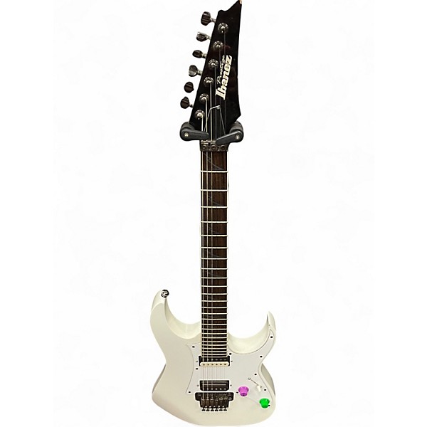 Used Ibanez rg2550z GALAXY White Solid Body Electric Guitar